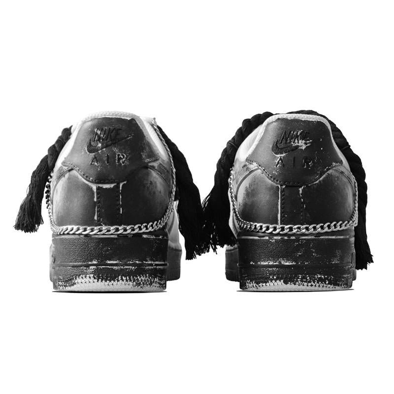 [Custom Dark Halloween]  Air Force 1 Skateboarding Shoes Unisex