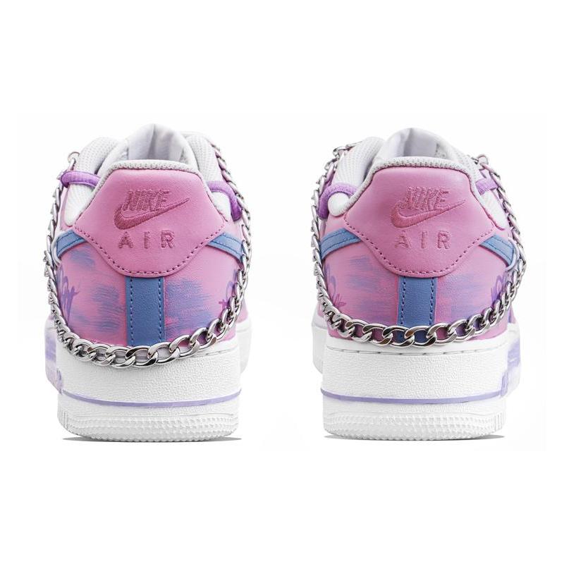 [Custom Dopamine Color contrast]  Air Force 1 Skateboarding Shoes Women's