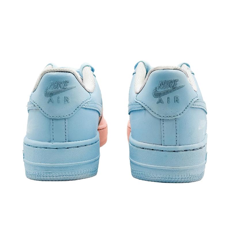 [Custom Dreamy Star Language]  Air Force 1 Skateboarding Shoes Women's Low-top Blue