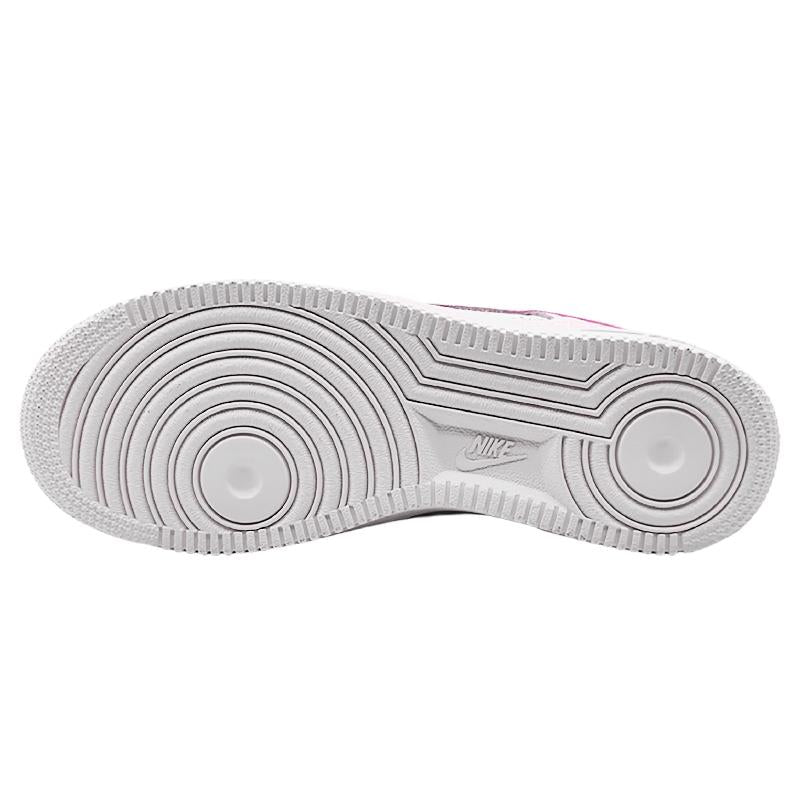 [Custom Art painter]  Air Force 1 Skateboarding Shoes Women's Low-top Yellow