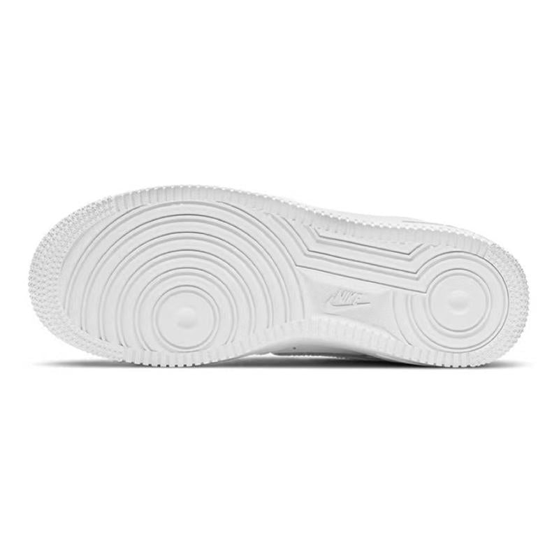[Custom Secret Love words]  Air Force 1 Skateboarding Shoes Women's Low-top White