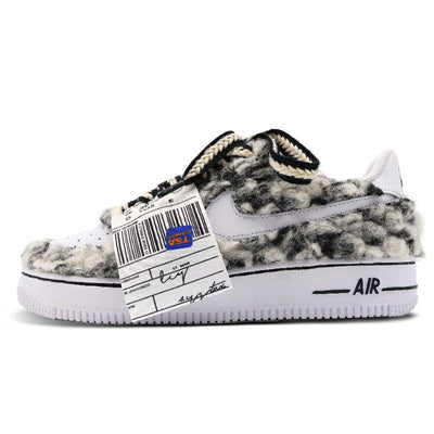 [Custom Female sweetheart Cloud]  Air Force 1 Skateboarding Shoes Women's