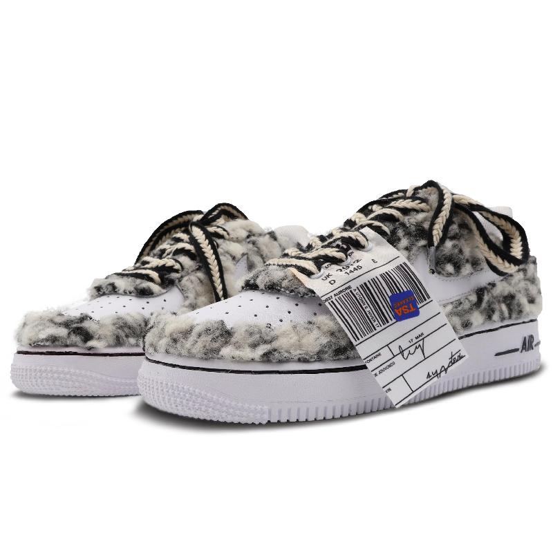 [Custom Female sweetheart Cloud]  Air Force 1 Skateboarding Shoes Women's
