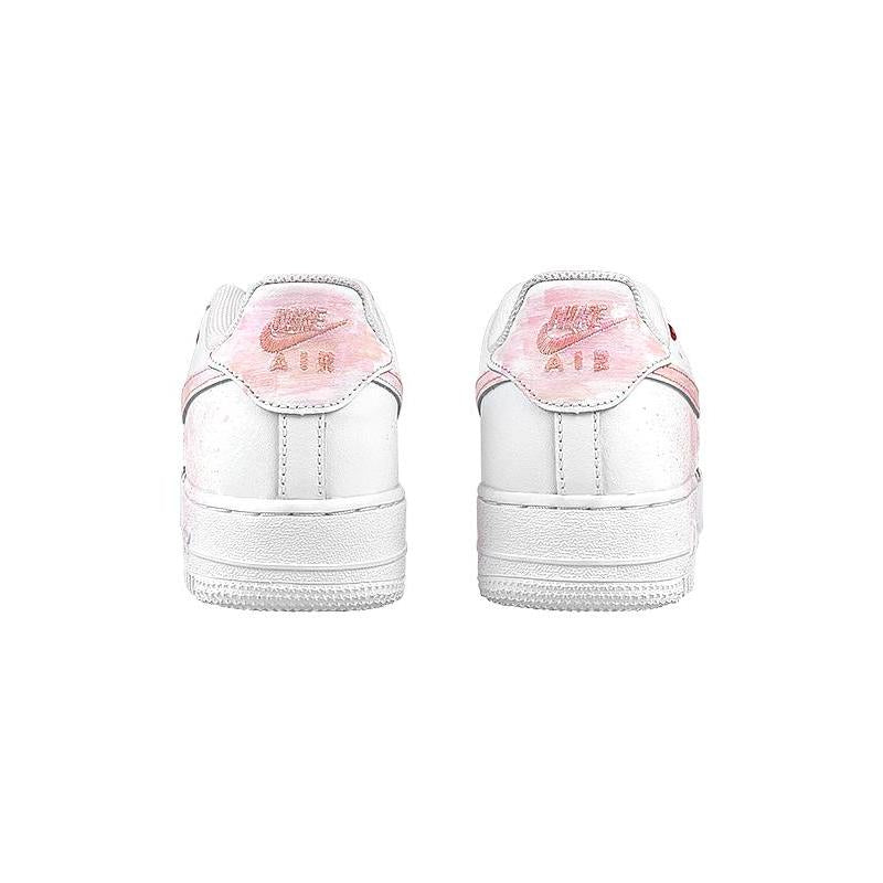 [Custom Satin Sugar]  Air Force 1 Skateboarding Shoes Women's