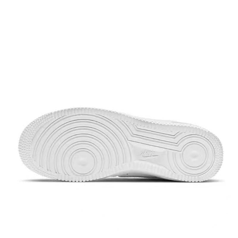 [Custom Mint marshmallows]  Air Force 1 Skateboard Shoes Women's Low-Top Blue/White