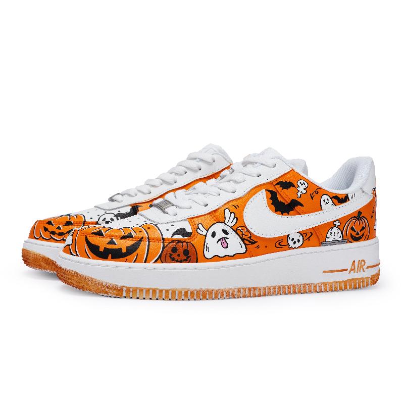 [Custom Halloween Carnival]  Air Force 1 Skateboarding Shoes