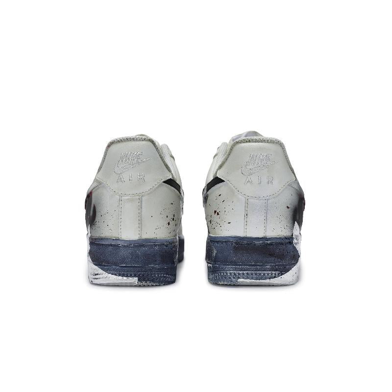 [Custom Diary of a Woman's Escape]  Air Force 1 Skateboarding Shoes Women's Low-top Grey/black