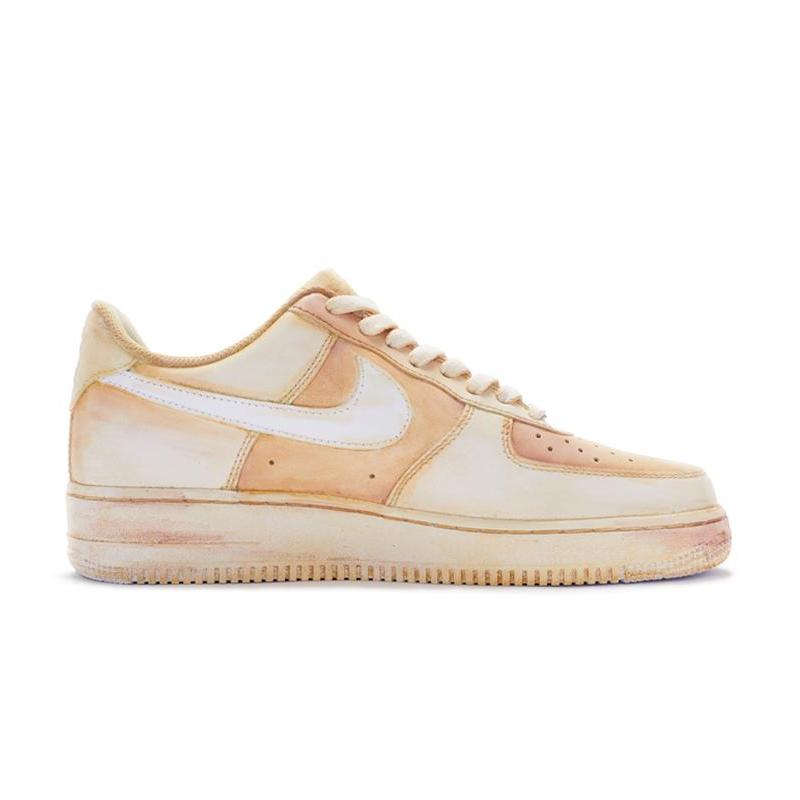 [Custom Female desert rice chestnuts]  Air Force 1 Skateboarding Shoes Women's