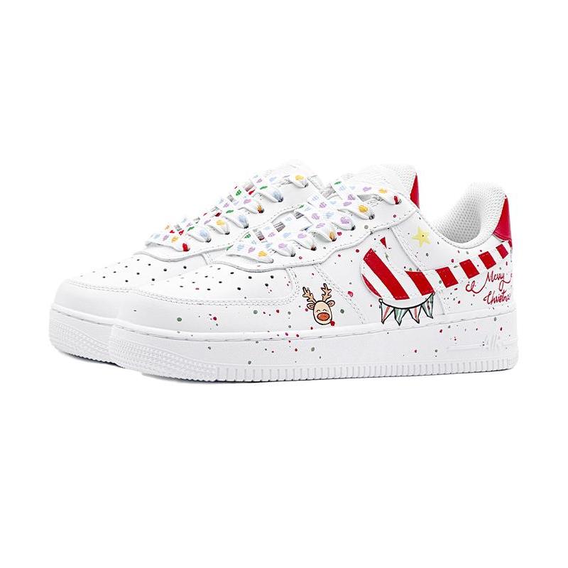 [Custom Christmas party]  Air Force 1 Skateboarding Shoes Women's