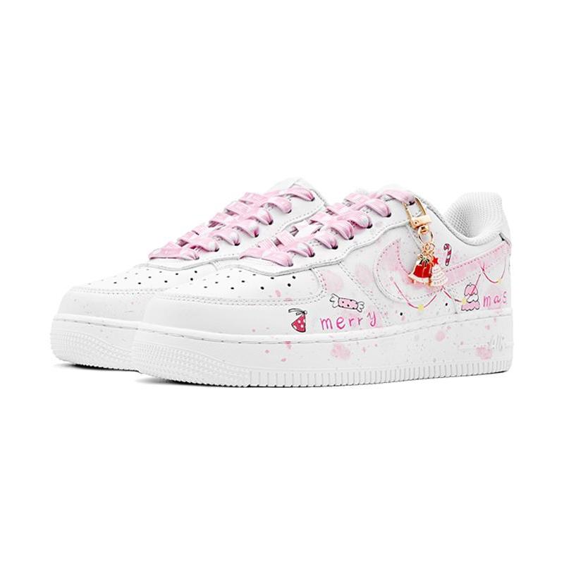 [Custom Dreamy Candy]  Air Force 1 Skateboarding Shoes Women's