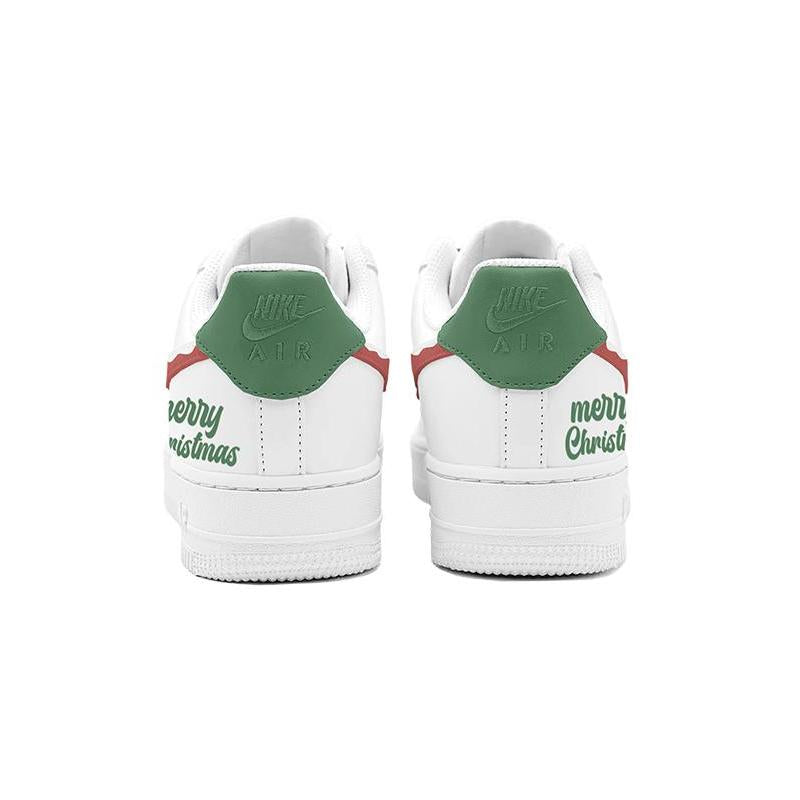 [Custom Elven Elk Woman]  Air Force 1 Skateboarding Shoes Women's Low-top Red