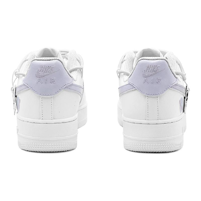 [Custom Planet astronaut female]  Air Force 1 Skateboarding Shoes Women's Low-top White/Blue