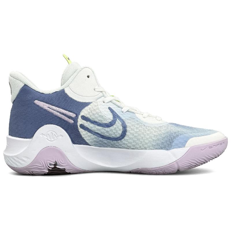 [Custom Prank Bear]  KD Trey 5 IX Vintage Basketball Shoes Unisex Mid-top Purple