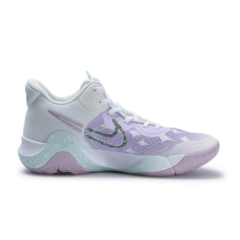 [Custom VAM dreams of lavender purple]  KD Trey 5 IX Vintage Basketball Shoes Men Mid-top Green