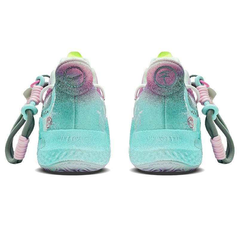[Custom Pink Rhythm]  KD Trey 5 IX Basketball Shoes Men Mid-Top Pink/Blue/White