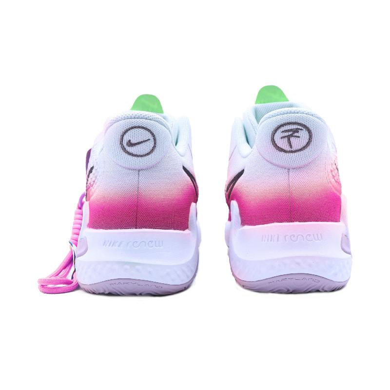 [Custom Pink Heartbeat]  Trey 5 Vintage Basketball Shoes Unisex