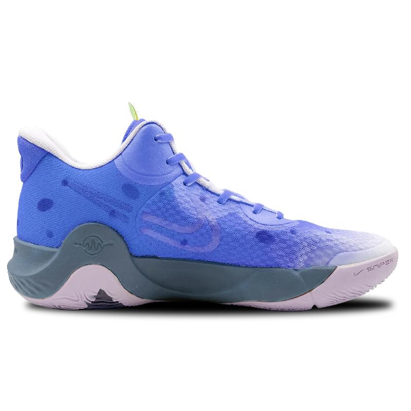 [Custom Anime Superman Purple]  KD Trey 5 IX Vintage Basketball Shoes Unisex Mid-top Blue