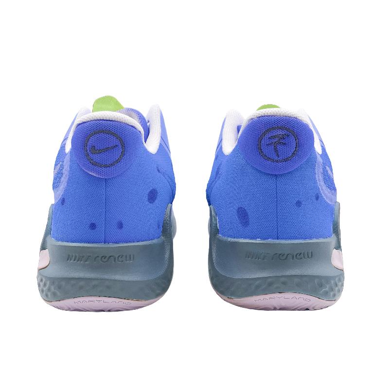 [Custom Anime Superman Purple]  KD Trey 5 IX Vintage Basketball Shoes Unisex Mid-top Blue