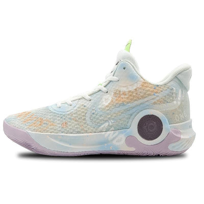[Custom Spacewalk]  KD Trey 5 IX Basketball Shoes Unisex Mid-top Blue/Orange