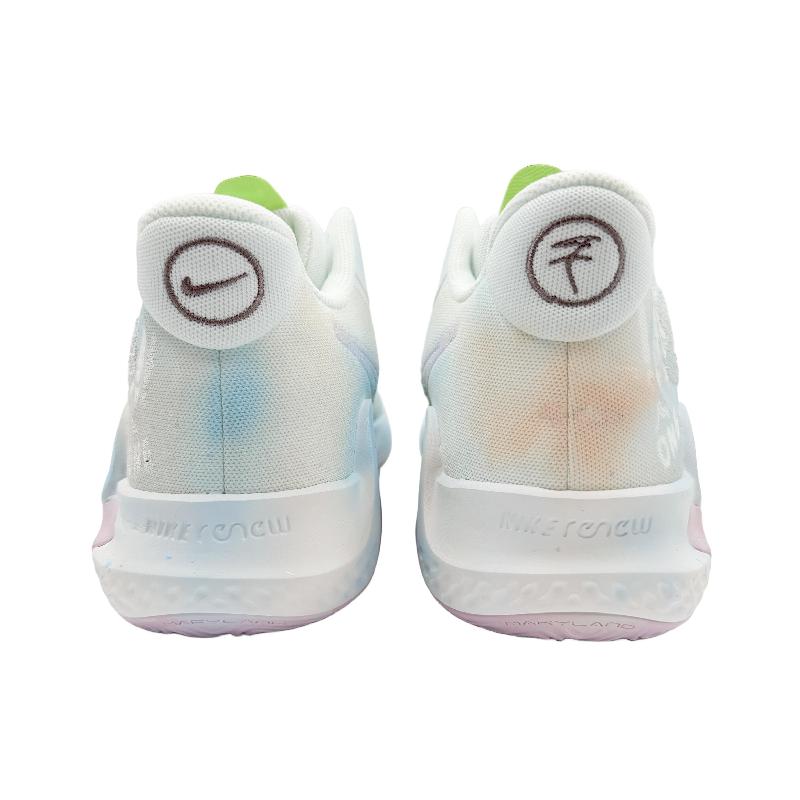 [Custom Spacewalk]  KD Trey 5 IX Basketball Shoes Unisex Mid-top Blue/Orange