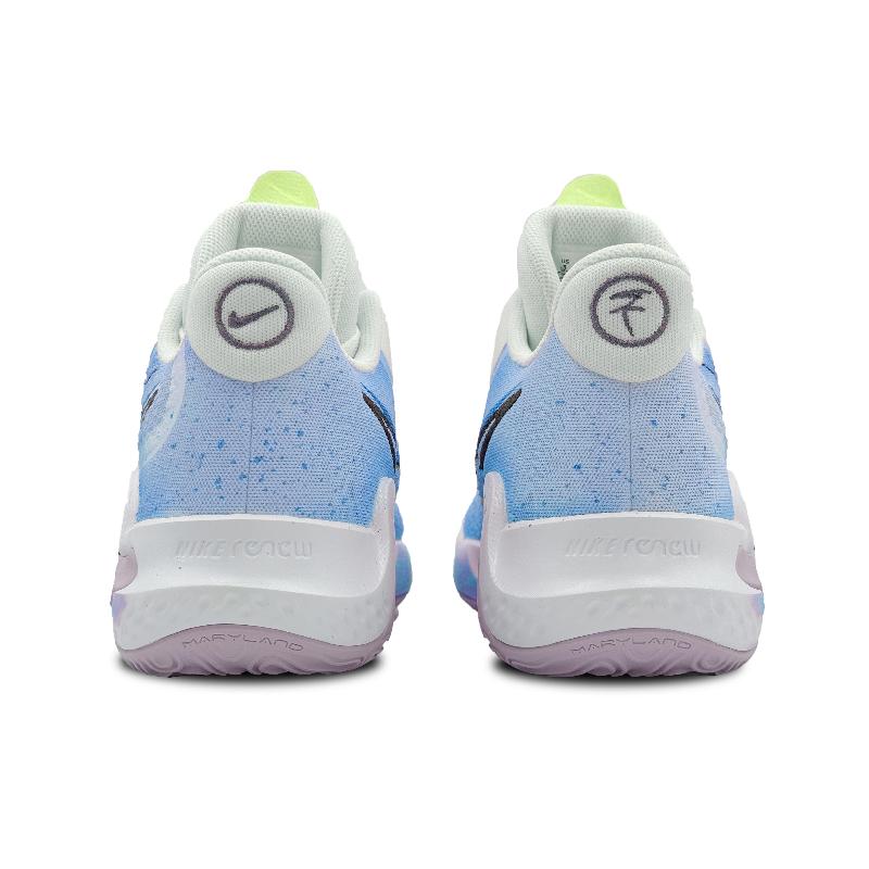 [Custom Submetaverse blue]  KD Trey 5 IX Vintage Basketball Shoes Unisex Mid-top Blue