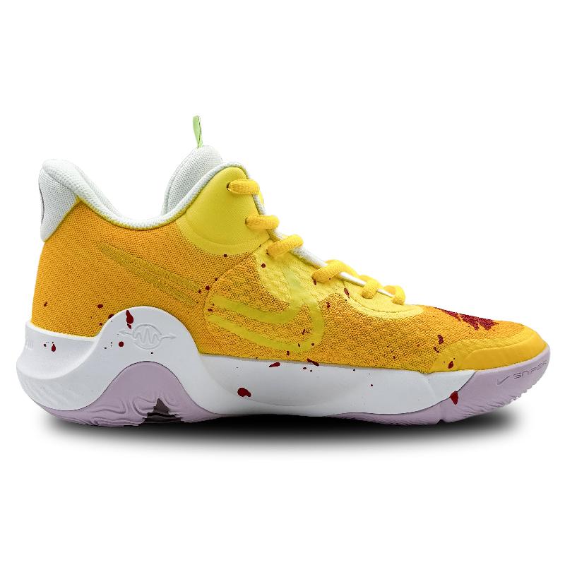 [Custom The dragon roars and the tiger roars]  KD Trey 5 IX Vintage Basketball Shoes Unisex Mid-top Red