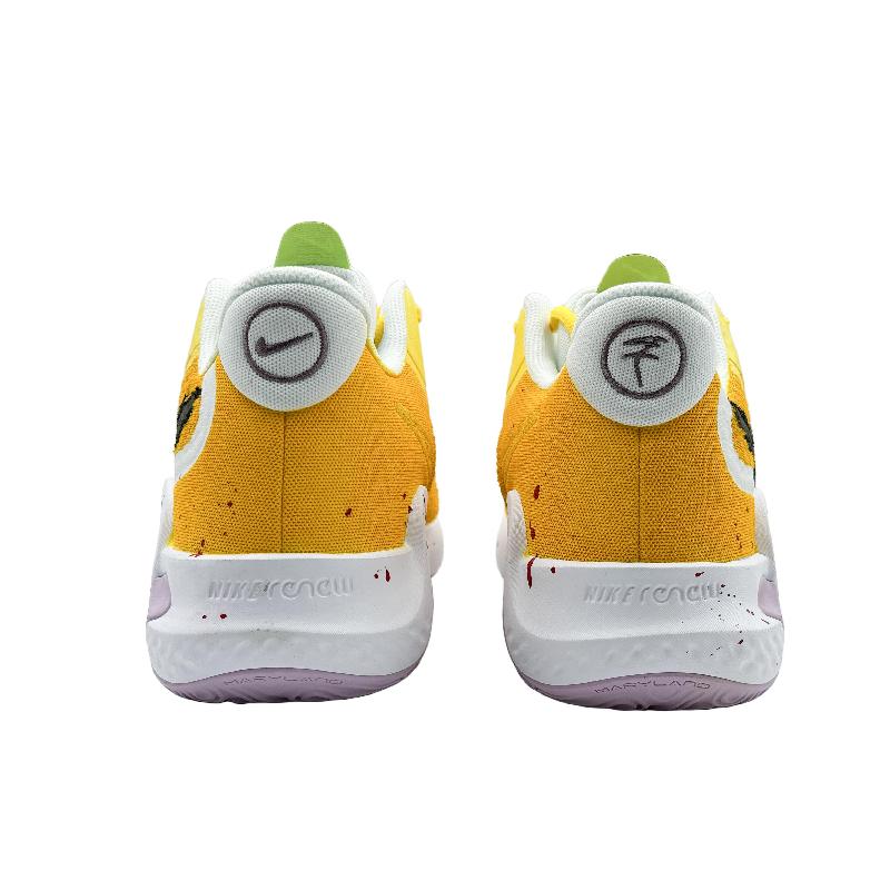 [Custom The dragon roars and the tiger roars]  KD Trey 5 IX Vintage Basketball Shoes Unisex Mid-top Red