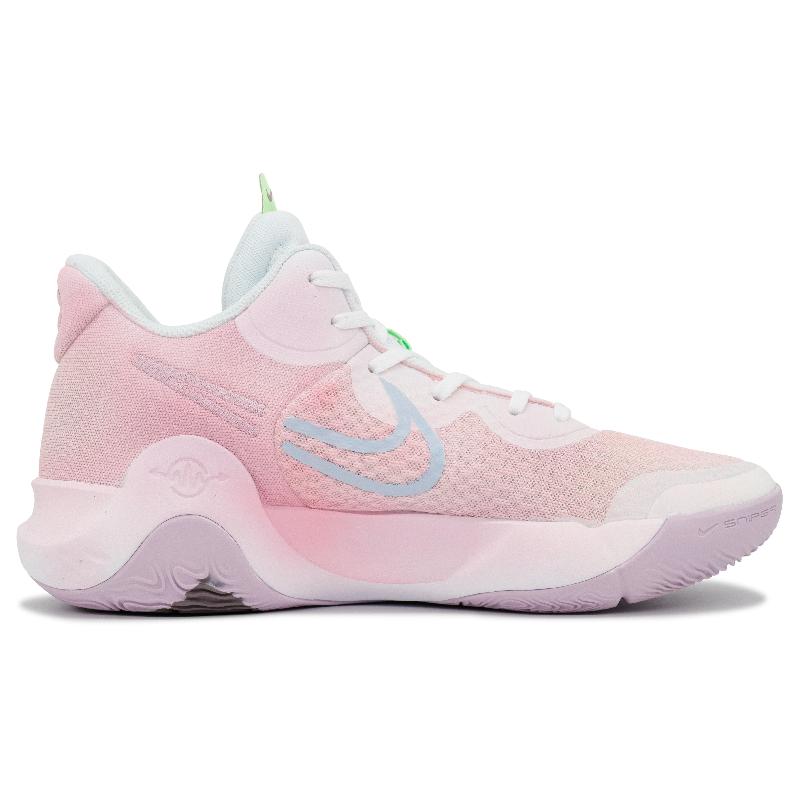 [Custom Man Tao Ye]  KD Trey 5 IX Vintage Basketball Shoes Unisex Mid-top Pink