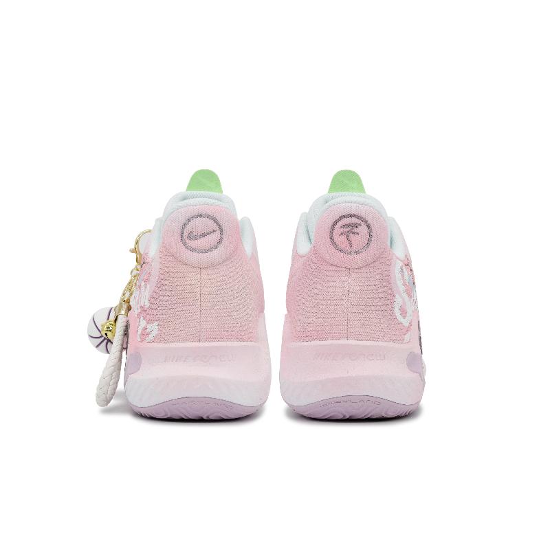 [Custom Man Tao Ye]  KD Trey 5 IX Vintage Basketball Shoes Unisex Mid-top Pink
