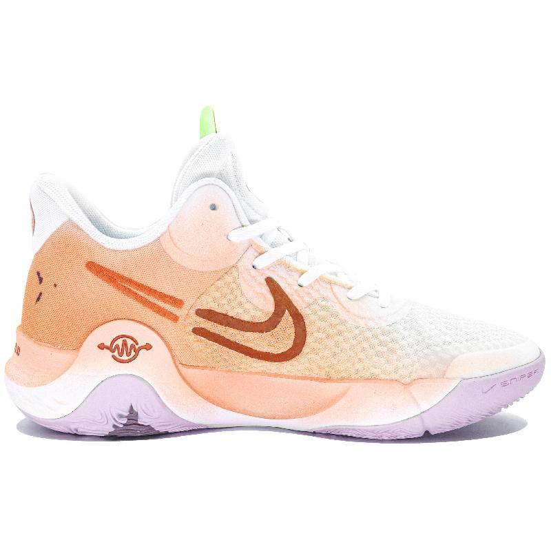 [Custom Vigorous Sweet Orange]  KD Trey 5 IX Vintage Basketball Shoes Men