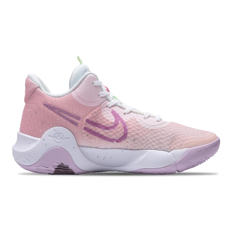 [Custom Plum soda water]  KD Trey 5 IX Vintage Basketball Shoes Unisex Low-top Pink