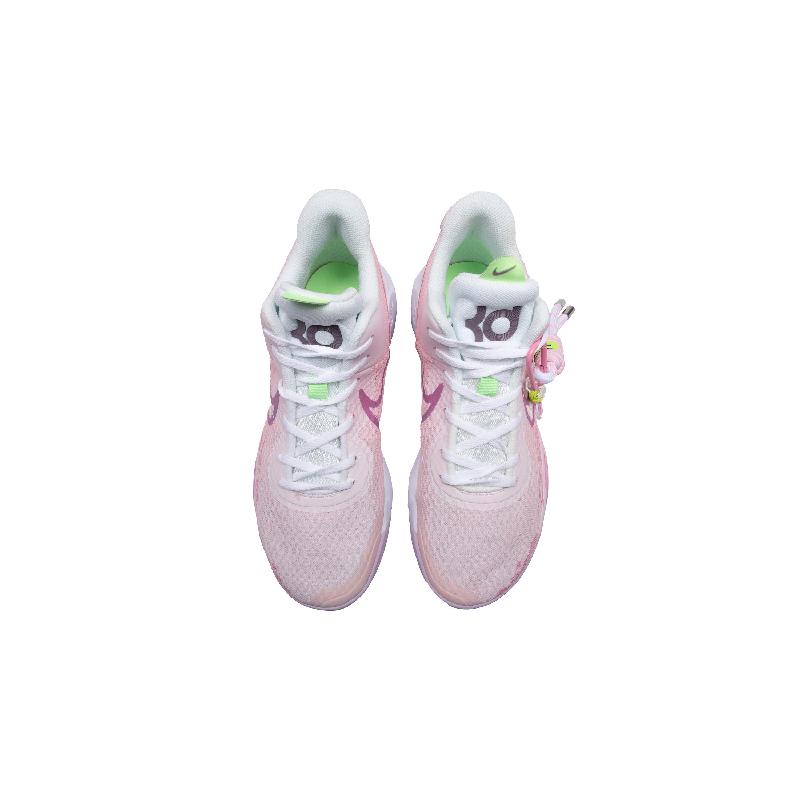 [Custom Plum soda water]  KD Trey 5 IX Vintage Basketball Shoes Unisex Low-top Pink