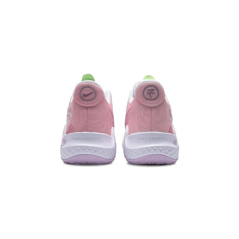 [Custom Plum soda water]  KD Trey 5 IX Vintage Basketball Shoes Unisex Low-top Pink