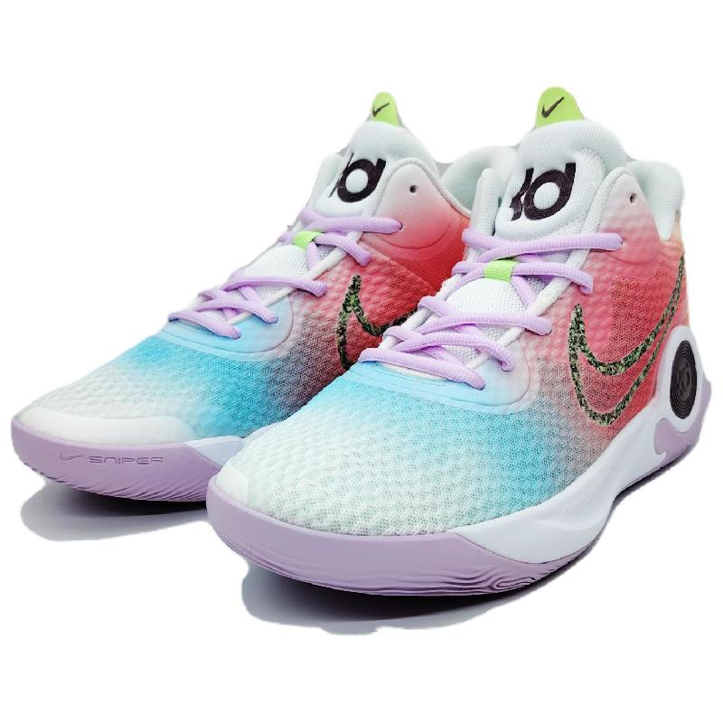 [Custom Macaron Gradient]  KD Trey 5 IX Vintage Basketball Shoes Unisex Mid-top Yellow