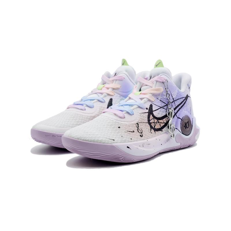 [Custom Moonlight Note]  KD Trey 5 IX Vintage Basketball Shoes Unisex Mid-Top Purple
