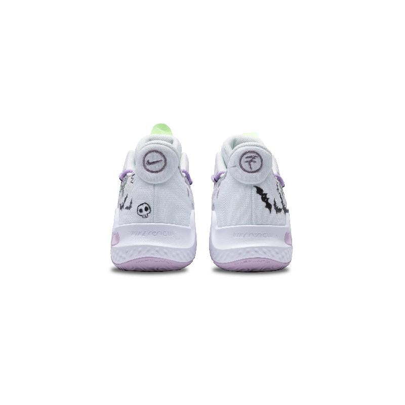 [Custom Lovely ghost]  KD Trey 5 IX Vintage Basketball Shoes Men Low-top White/green/gray