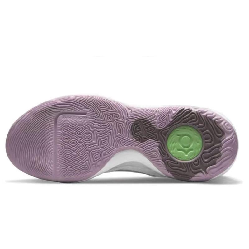 [Custom Lovely ghost]  KD Trey 5 IX Vintage Basketball Shoes Men Low-top White/green/gray