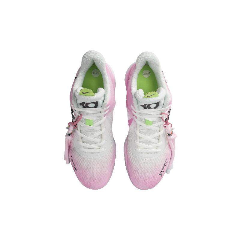 [Custom Unlimited]  KD Trey 5 IX Vintage Basketball Shoes Unisex Low-Top Pink/White
