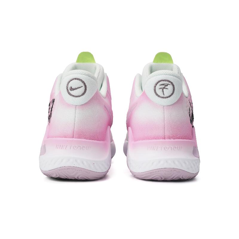 [Custom Unlimited]  KD Trey 5 IX Vintage Basketball Shoes Unisex Low-Top Pink/White