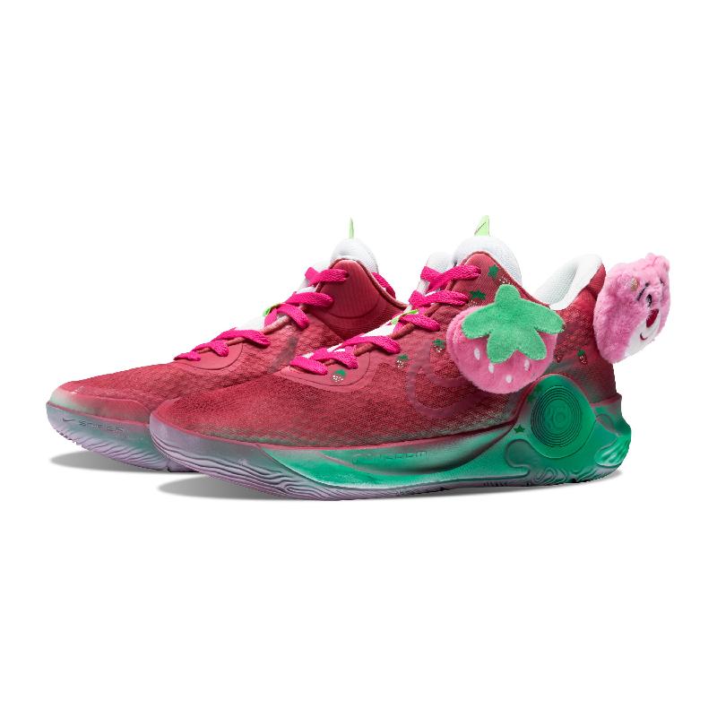 [Custom Toy Story Lots-o'-Huggin' Bear]  KD Trey 5 IX Vintage Basketball Shoes Unisex Low-Top Rose Red Green