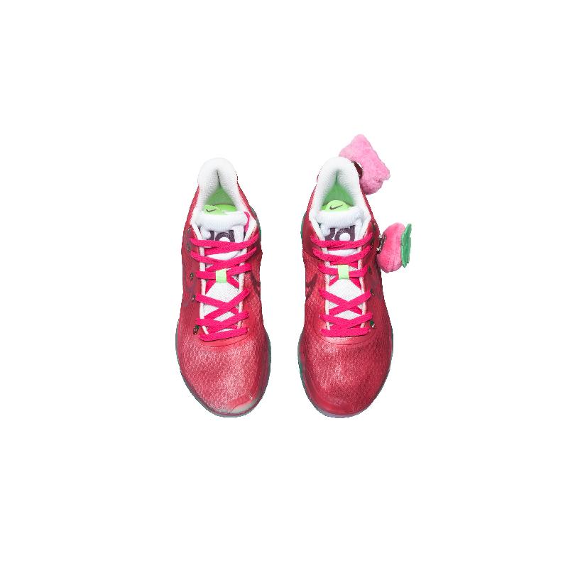 [Custom Toy Story Lots-o'-Huggin' Bear]  KD Trey 5 IX Vintage Basketball Shoes Unisex Low-Top Rose Red Green