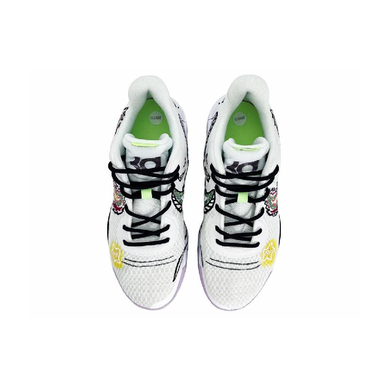 [Custom Moon Reverie]  KD Trey 5 IX Vintage Basketball Shoes Unisex Mid-top Black/red/purple