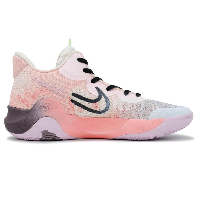 [Custom Men's and women's block pitchers]  KD Trey 5 IX Vintage Basketball Shoes Unisex Mid-Top Orange/Black/Red