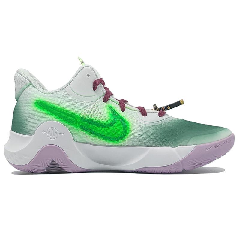 [Custom Swordsman Suo Da]  KD Trey 5 IX Vintage Basketball Shoes Unisex Mid-top Green/white