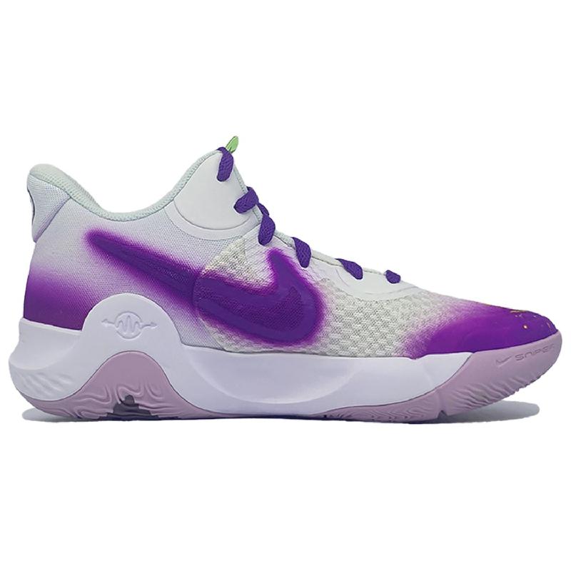 [Custom Black Mamba]  KD Trey 5 IX Vintage Basketball Shoes Unisex Mid-top Purple/Gold