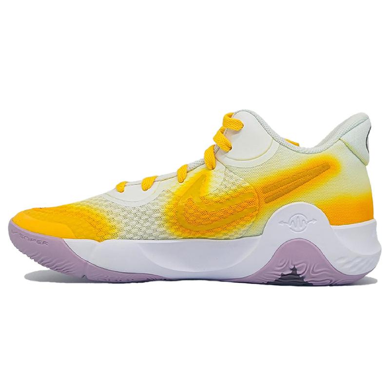 [Custom Black Mamba]  KD Trey 5 IX Vintage Basketball Shoes Unisex Mid-top Purple/Gold