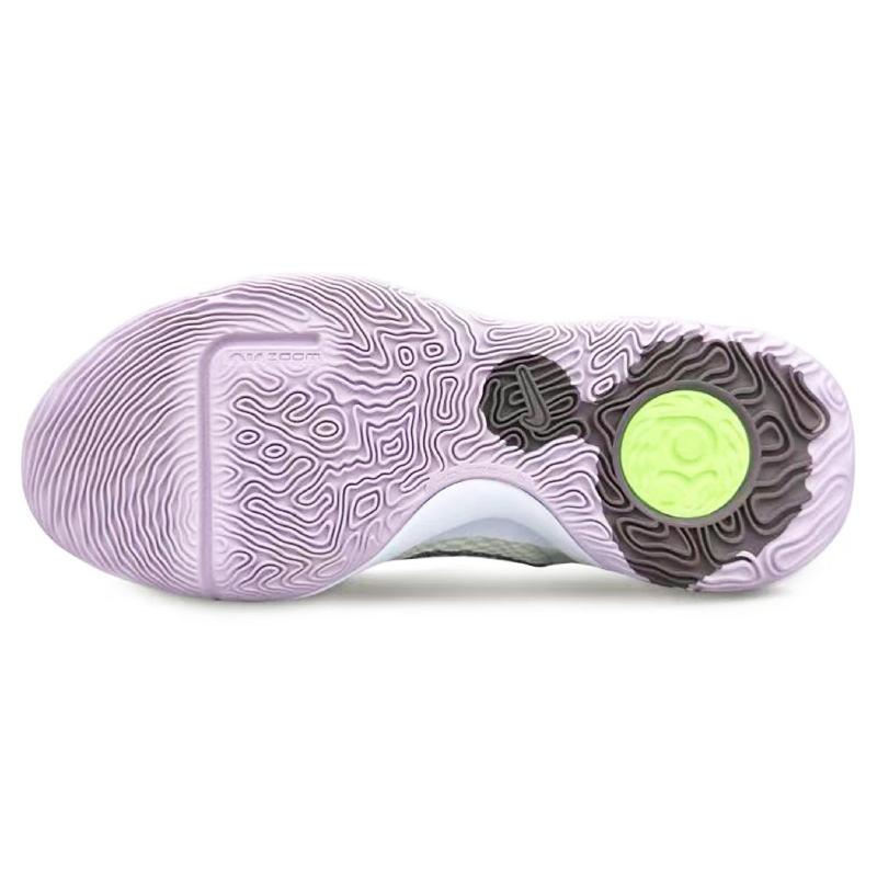 [Custom The same settlement interface for both men and women]  Trey 5 Vintage Basketball Shoes Unisex Mid-top Pink/green/purple