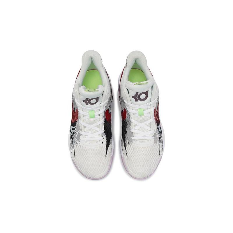 [Custom Men's Grey Shadow Spider L Grey Red]  Trey 5 Vintage Basketball Shoes Men