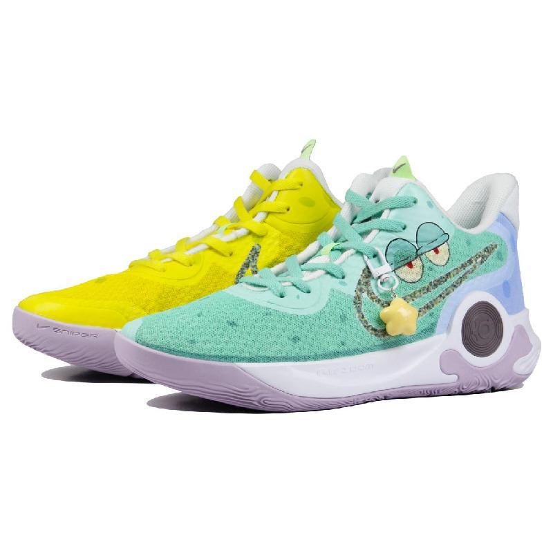[Custom On the Qixi Festival, octopuses bubble mandarin ducks]  KD Trey 5 IX Basketball Shoes Unisex Mid-top Green/Purple/Yellow/Brown