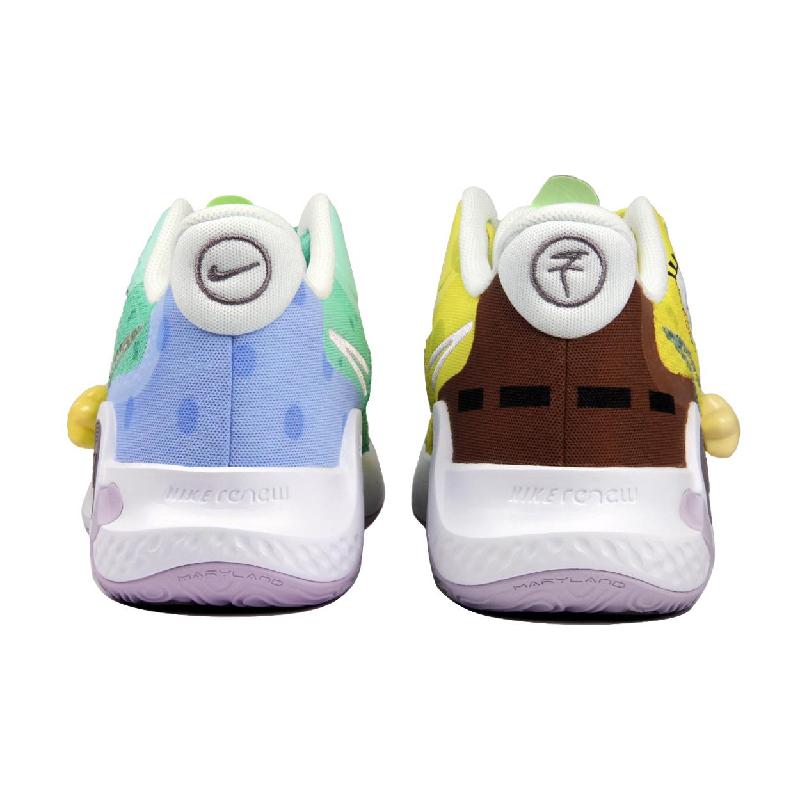 [Custom On the Qixi Festival, octopuses bubble mandarin ducks]  KD Trey 5 IX Basketball Shoes Unisex Mid-top Green/Purple/Yellow/Brown